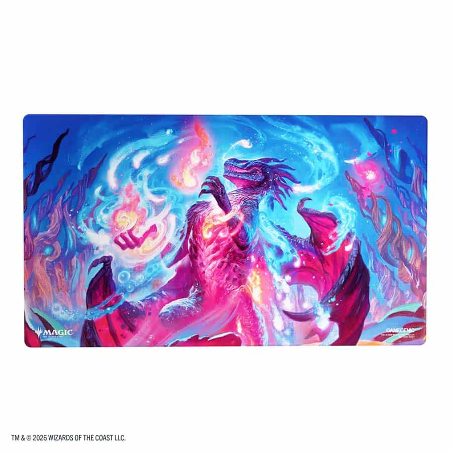Gamegenic: Magic The Gathering: SOS Secrets Of Strixhaven: Shiny Playmat: Prismari The Inspiration