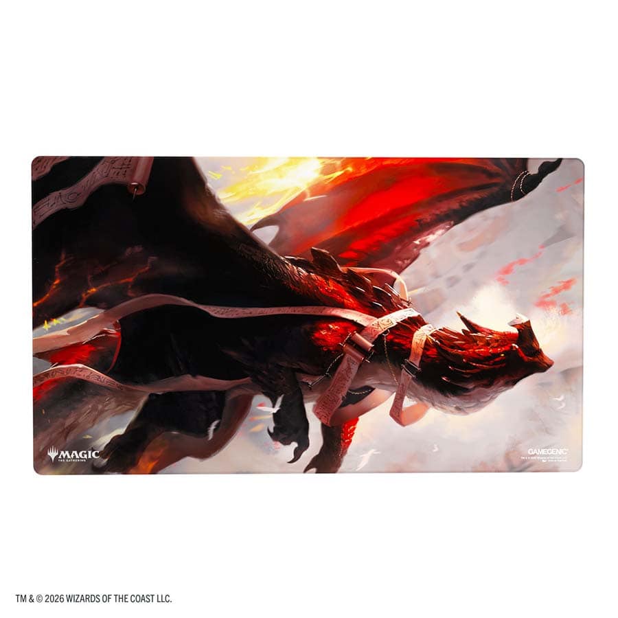 Gamegenic: Magic The Gathering: SOS Secrets Of Strixhaven: Shiny Playmat: Lorehold The Historian