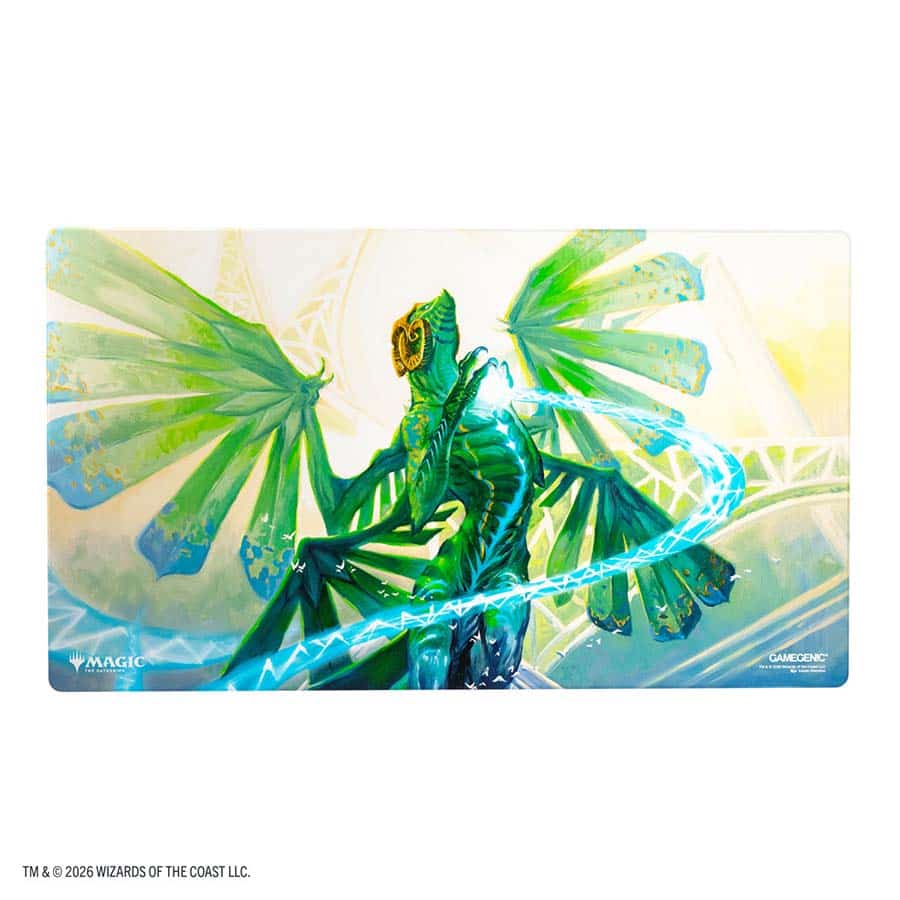 Gamegenic: Magic The Gathering: SOS Secrets Of Strixhaven: Shiny Playmat: Quandrix The Proof