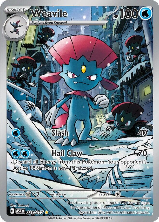 Pokemon: Weavile: #228