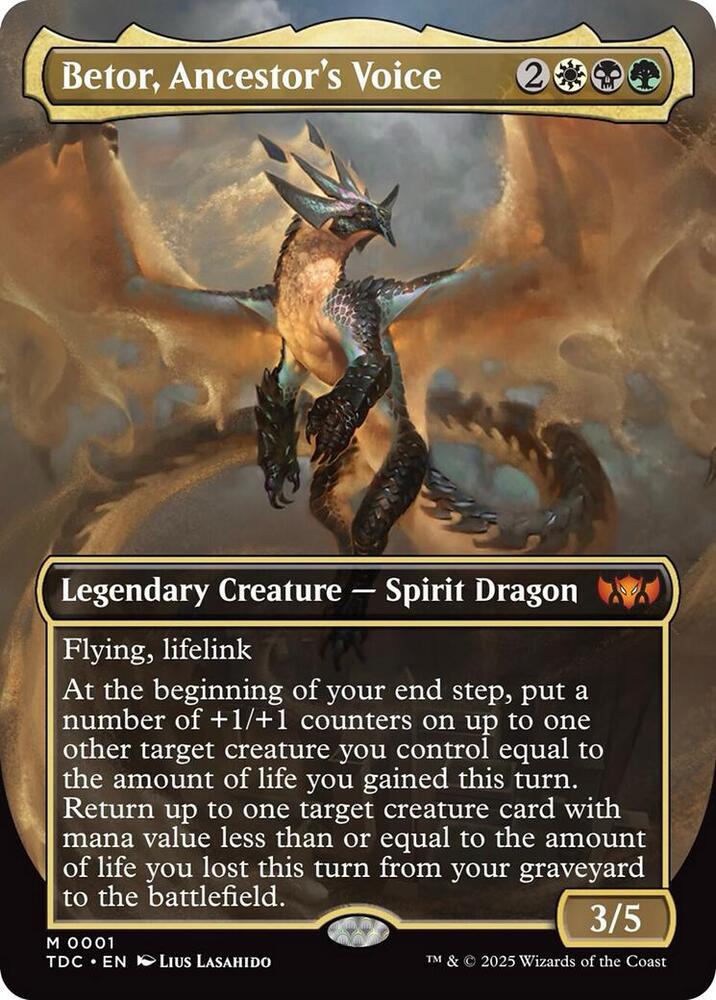 MTG: Betor, Ancestor’s Voice: #1
