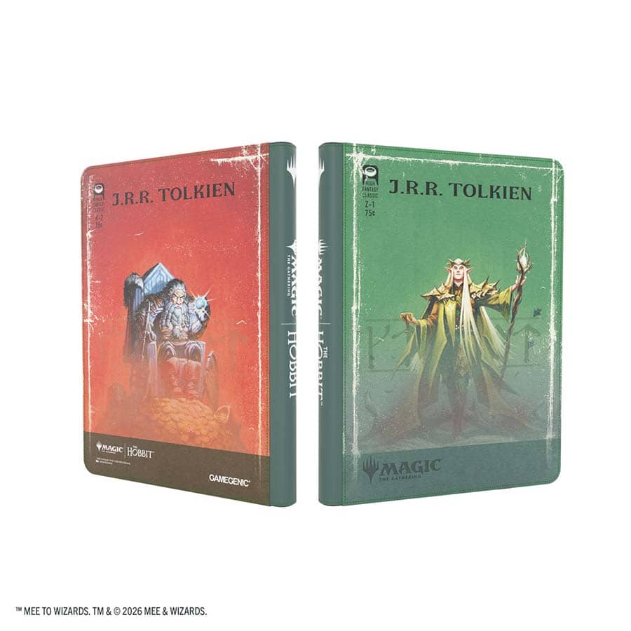 Gamegenic: Magic The Gathering: The Hobbit: Zip-Up Album 18-Pocket: Thranduil The Elvenking And The Mountain-King