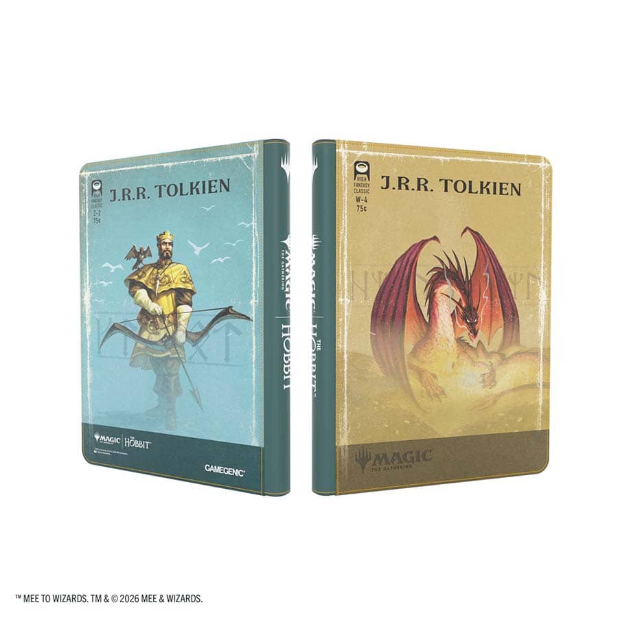 Gamegenic: Magic The Gathering: The Hobbit: Zip-Up Album 18-Pocket: Gleaming Splendor and The King of Dale