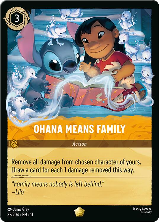 Lorcana: Ohana Means Family #32