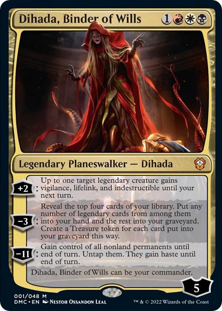 MTG: Dihada, Binder of Wills #001
