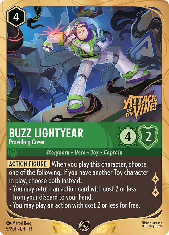 Lorcana: Buzz Lightyear - Providing Cover #5