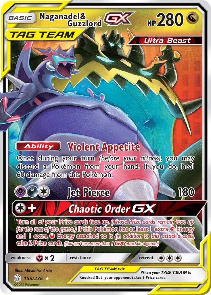 Pokemon: Nagandel & Guzzlord GX: #158