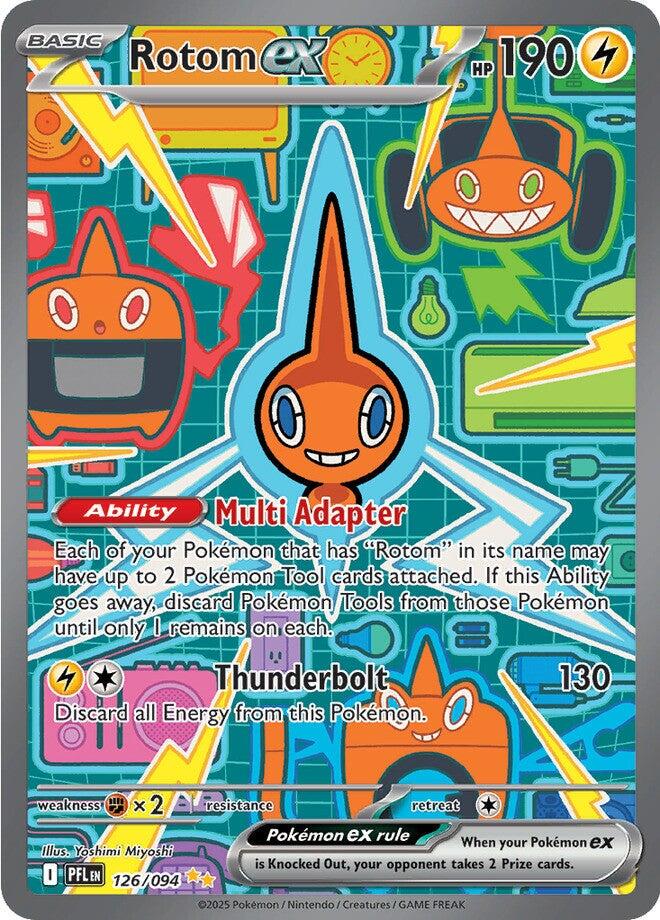 Pokemon: Rotom ex: #126
