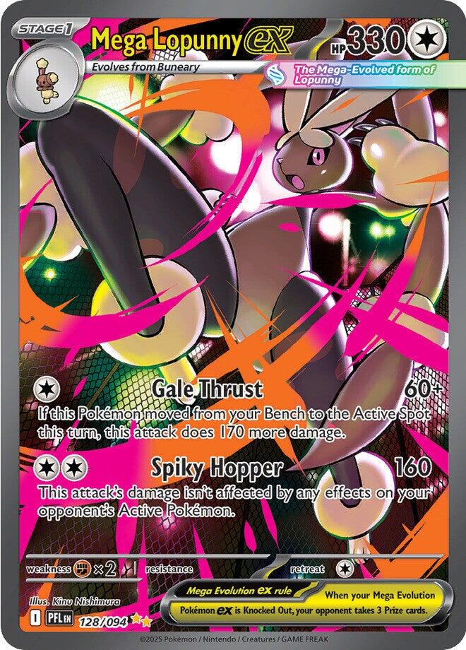 Pokemon: Mega Lopunny ex: #128