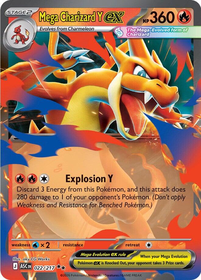 Pokemon: Mega Charizard Y ex: #22
