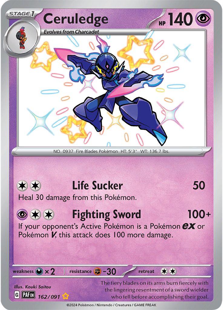 Pokemon: Ceruledge: #162