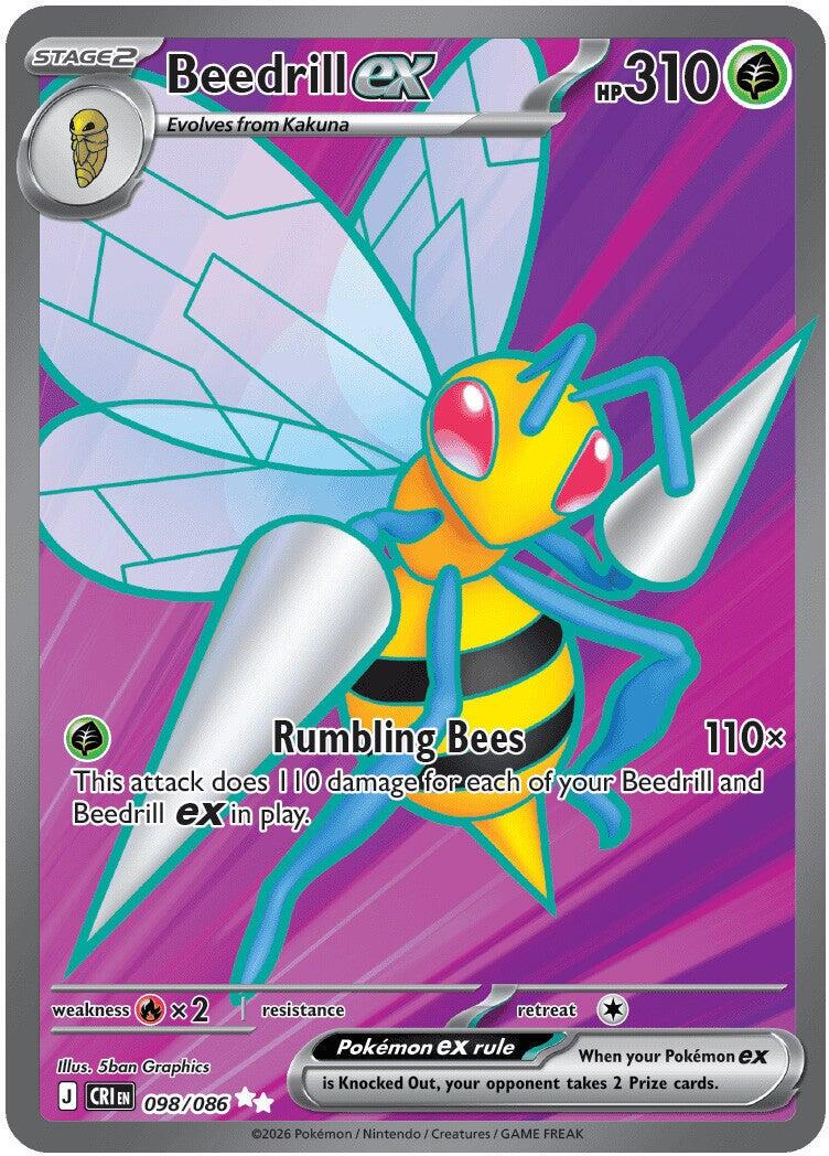 Pokemon: Beedrill ex: #98