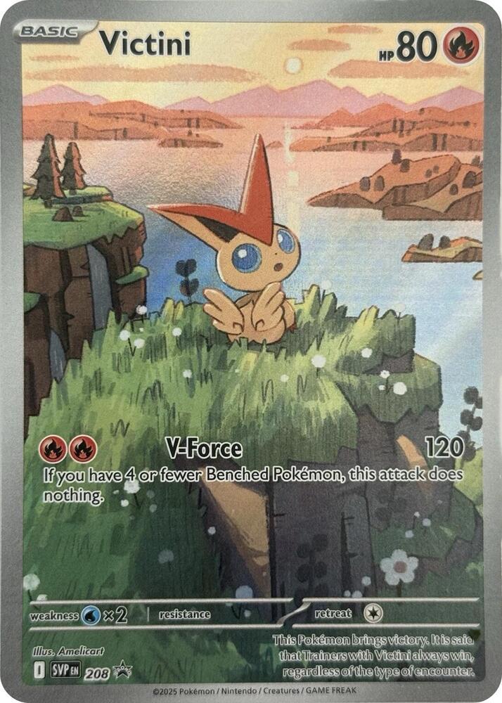 Pokemon: Victini: #208: PSA 9