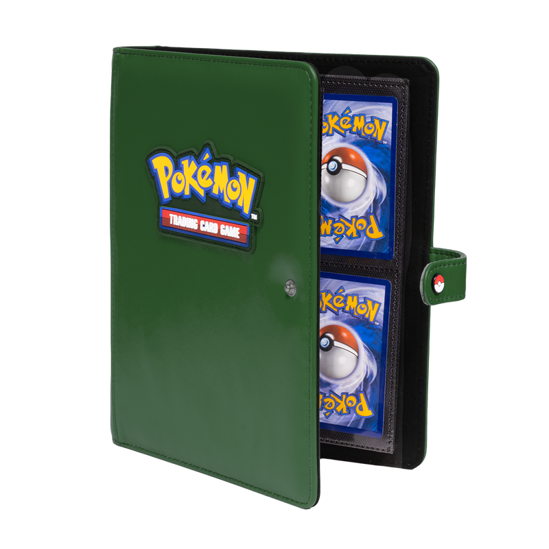 Ultra Pro Pokemon Premium Snap Binder (4-Pocket) (20 Pages) Green