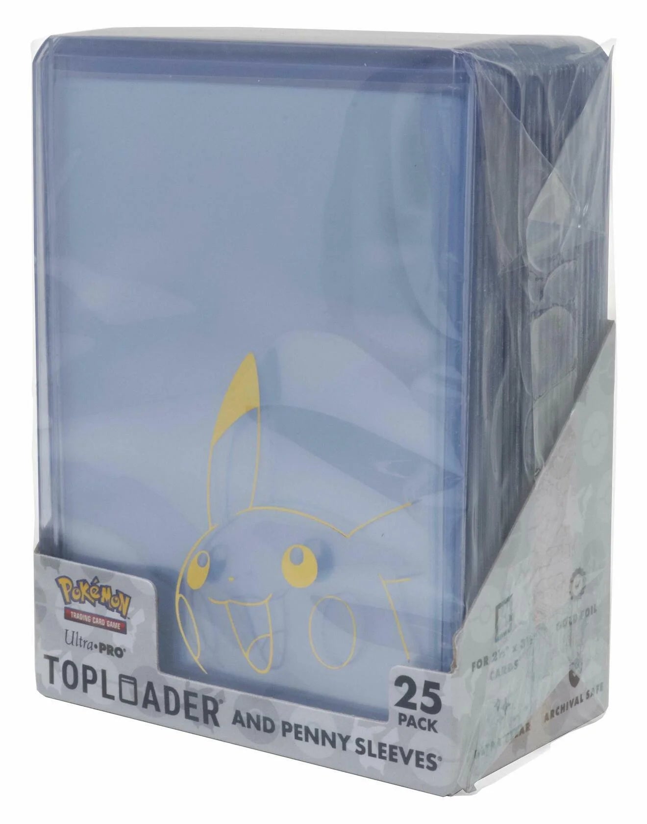 Pokemon Toploader and Penny Sleeves 25 Pack