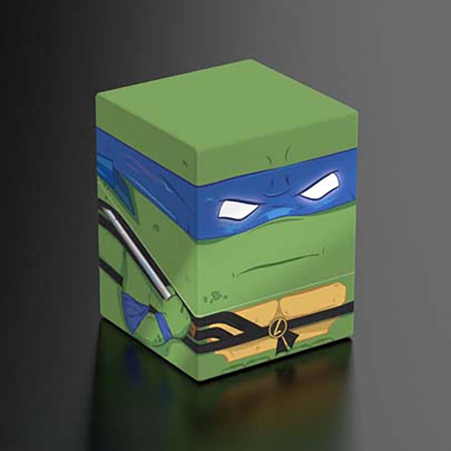 Squaroes TMNT Leonardo Deck Box Holds 100+ Cards