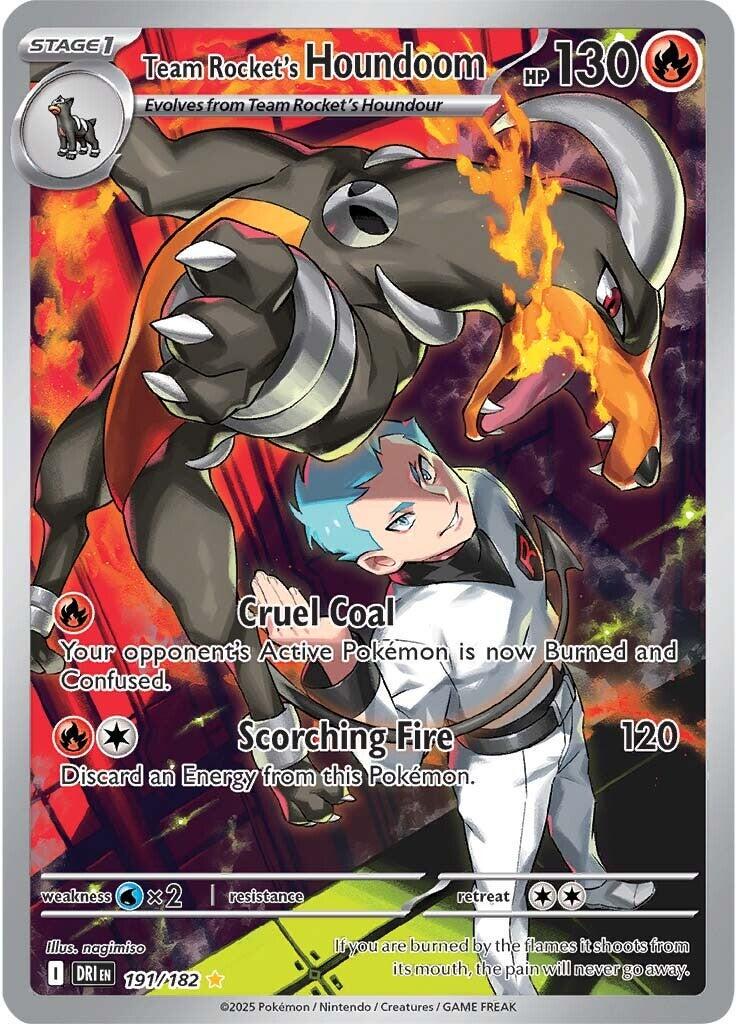 Pokemon: Team Rocket’s Houndoom: #191