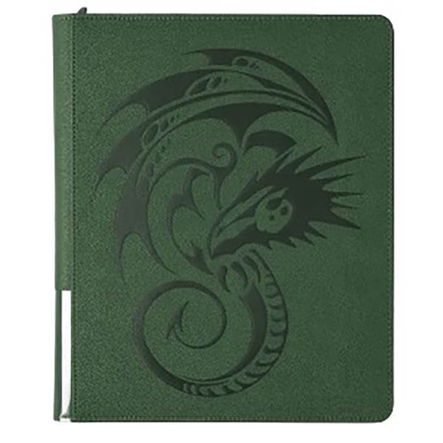 DRAGON SHIELD: CARD CODEX ZIPSTER BINDER: FOREST GREEN