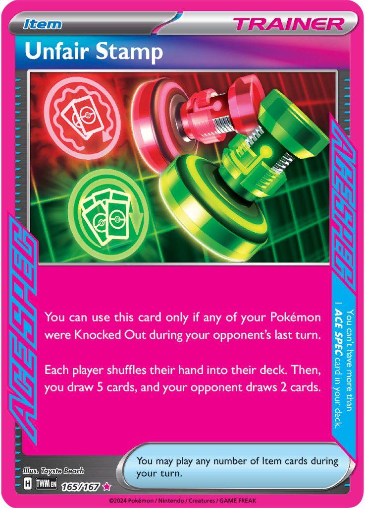 Pokemon: Unfair Stamp: #165