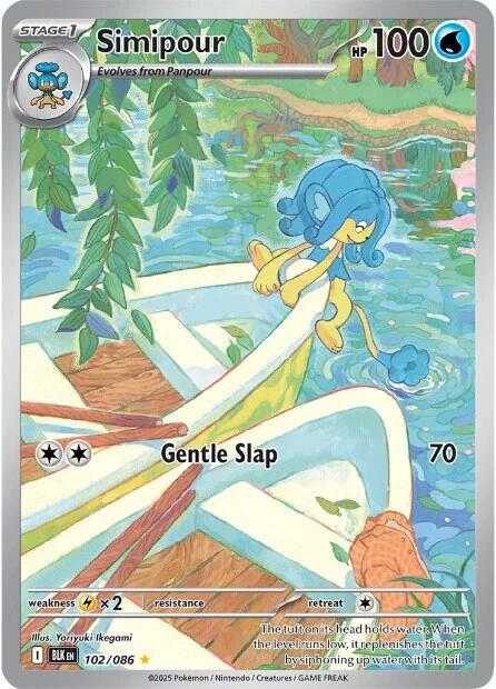 Pokemon: Simipour: #102