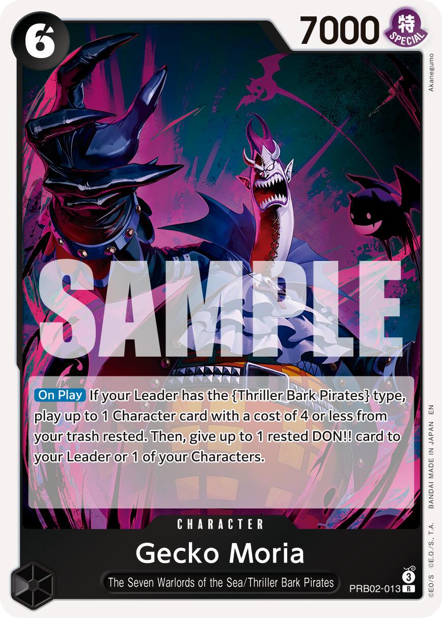 One Piece: Gecko Moria: #PRB02-013