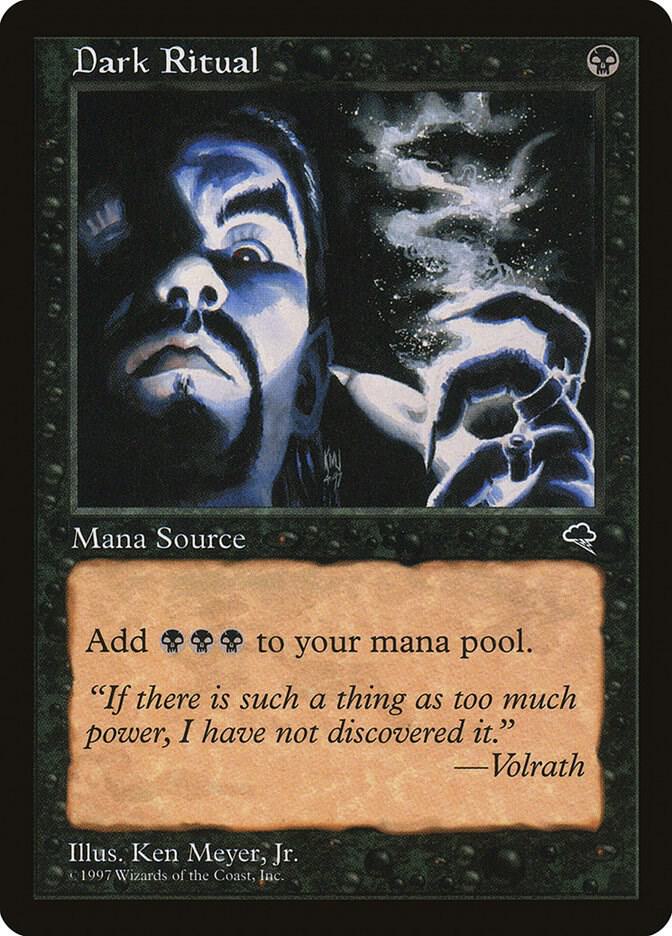 MTG: Dark Ritual: (Lightly Played)