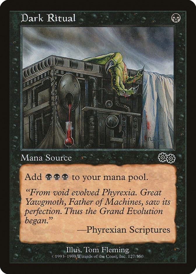 MTG: Dark Ritual: (Lightly Played)
