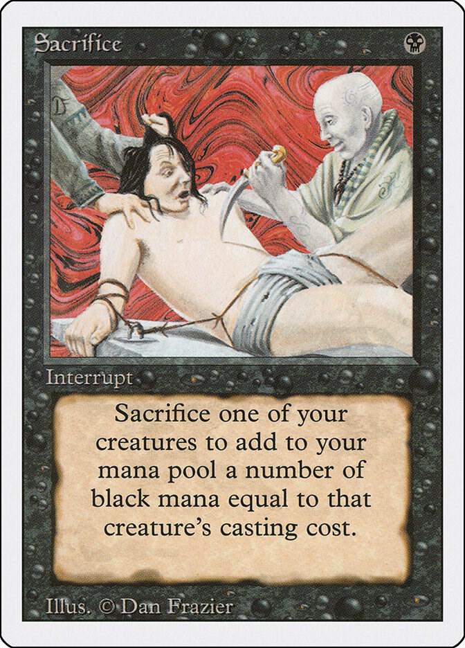 MTG: Sacrifice: (Lightly Played)