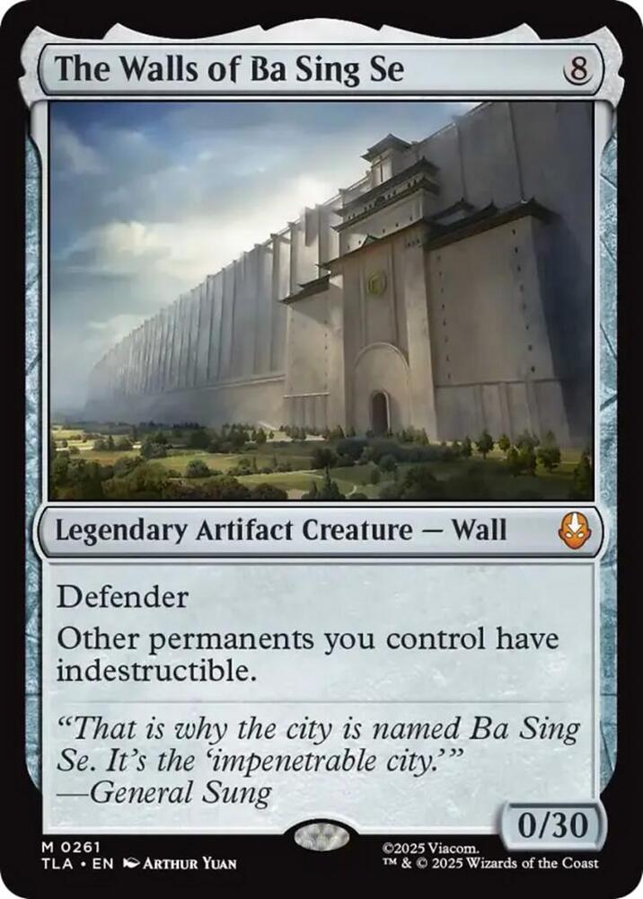 MTG: The Walls of Ba Sing Se: #261
