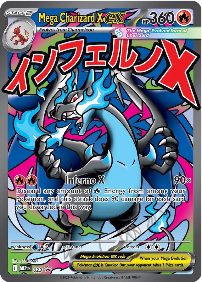 Pokemon: Mega Charizard X ex: #23