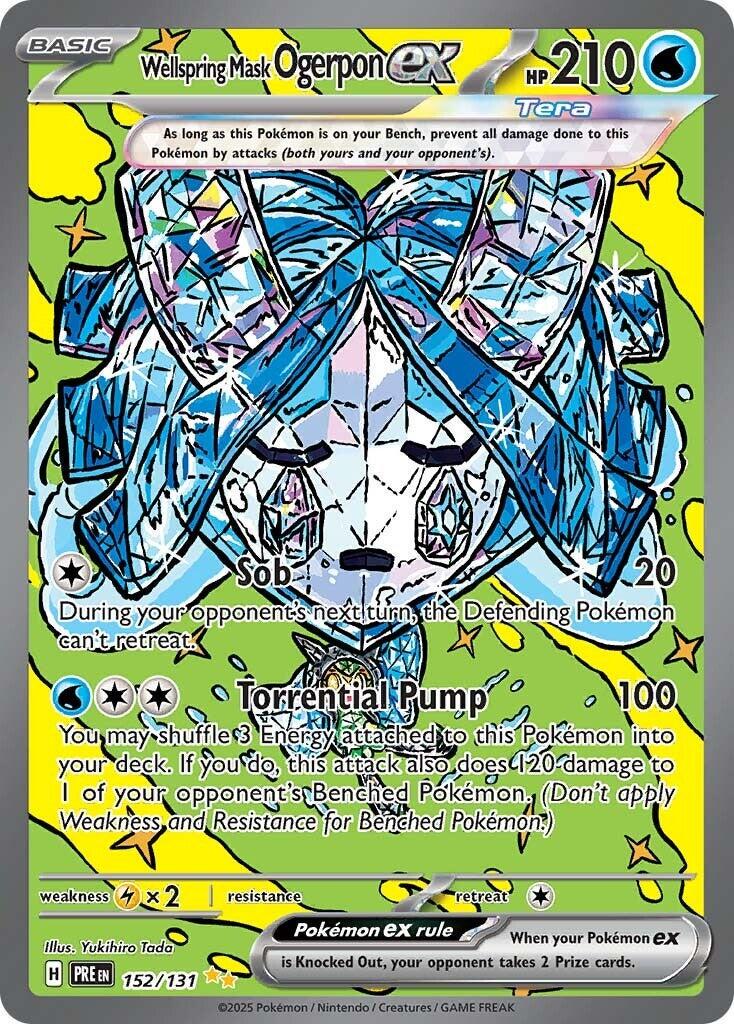 Pokemon: Wellspring Mask Ogerpon ex: #152