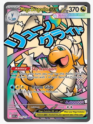 Pokemon: Mega Dragonite ex: #271