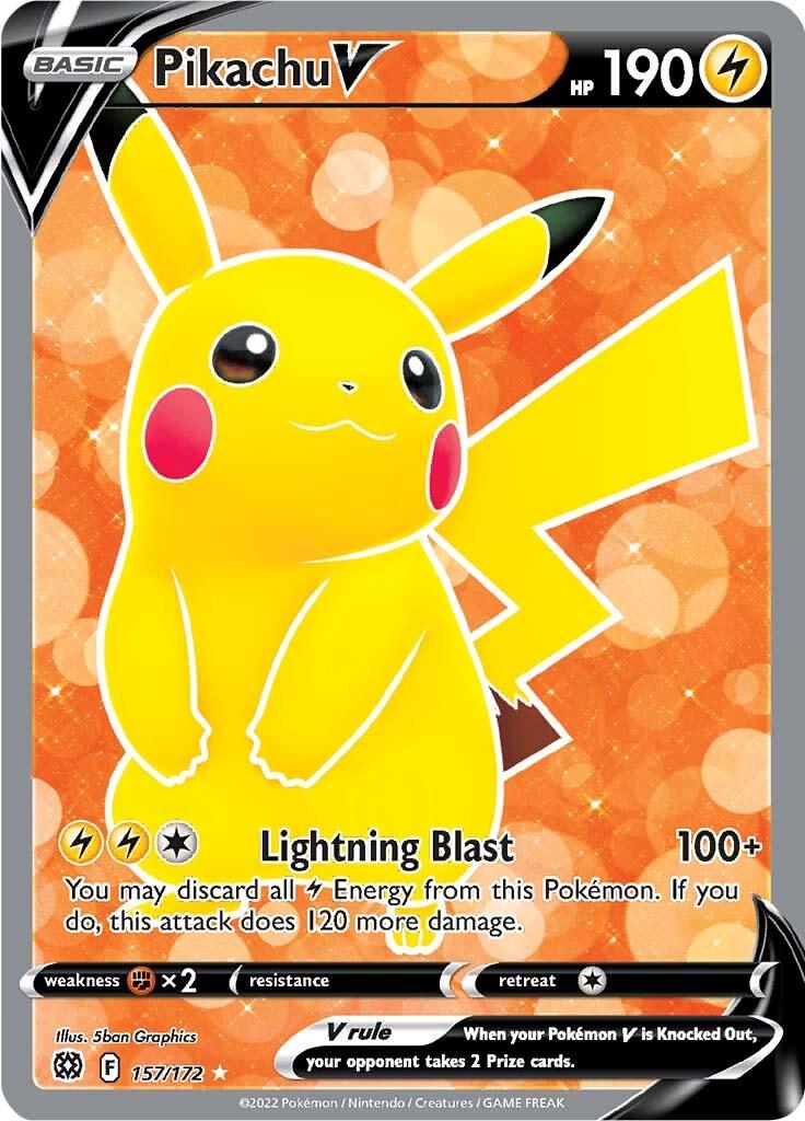 Pokemon: Pikachu V: #157: (Lightning Played)