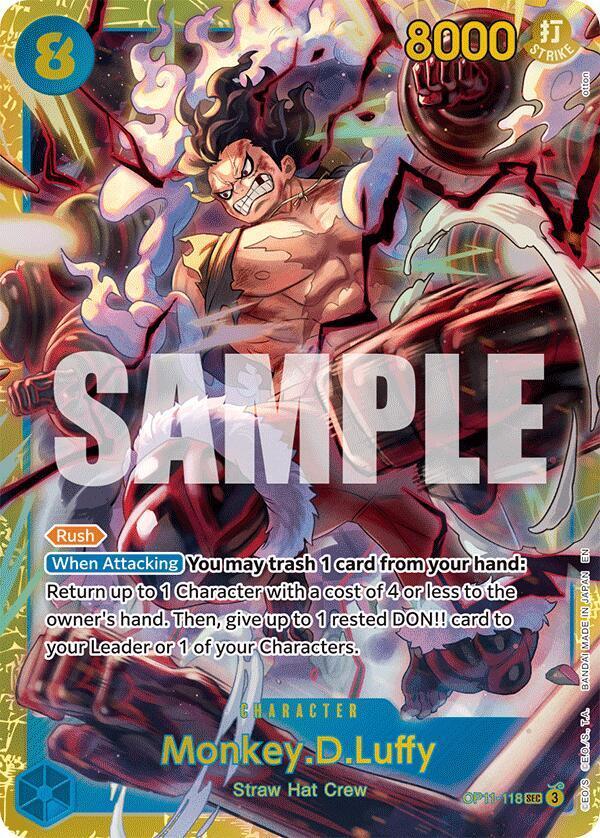 One Piece: Monkey.D.Luffy: OP11-118