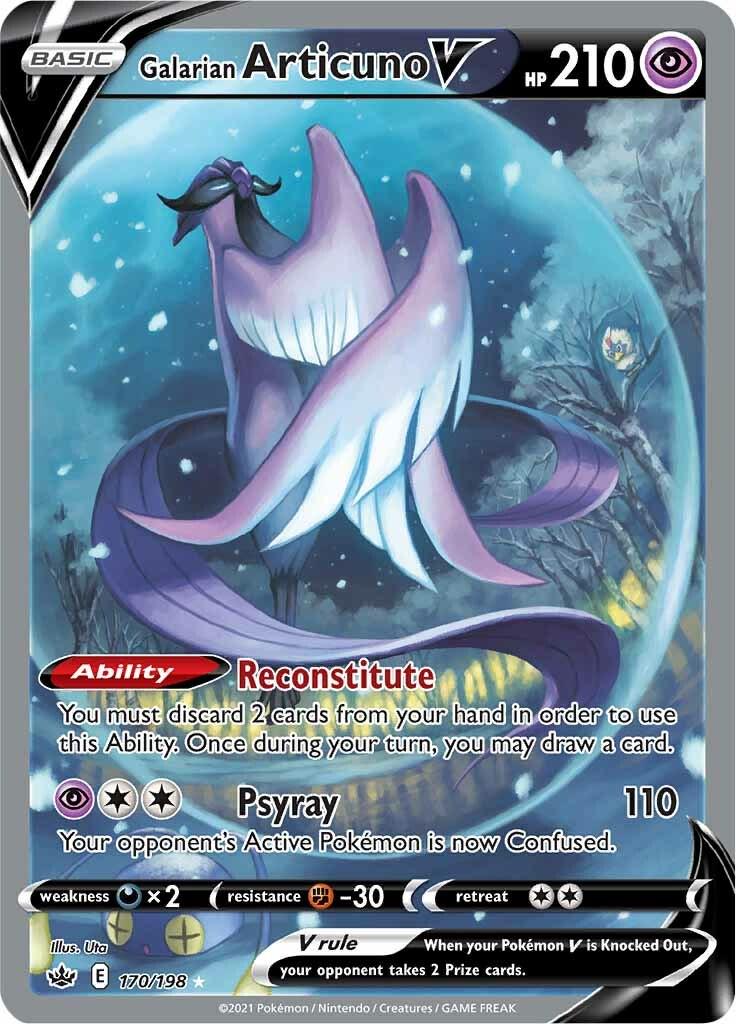 Pokemon: Galarian Articuno V: #170