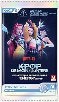 KPOP Demon Hunters Card Pack Energy Edition Series 1