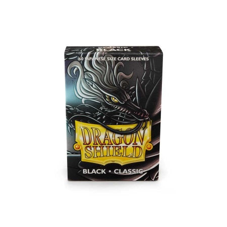 DRAGON SHIELD SLEEVES: JAPANESE CLASSIC BLACK (BOX OF 60)