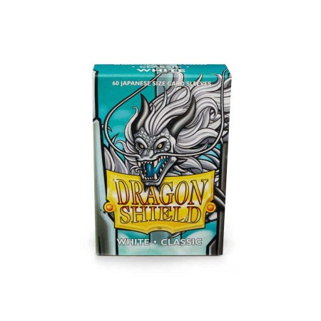 DRAGON SHIELD SLEEVES: JAPANESE CLASSIC WHITE (BOX OF 60)