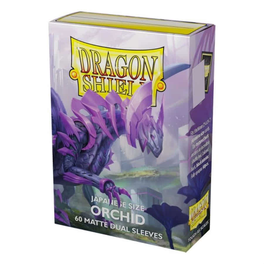 DRAGON SHIELDS: JAPANESE DUAL SLEEVES: MATTE ORCHID