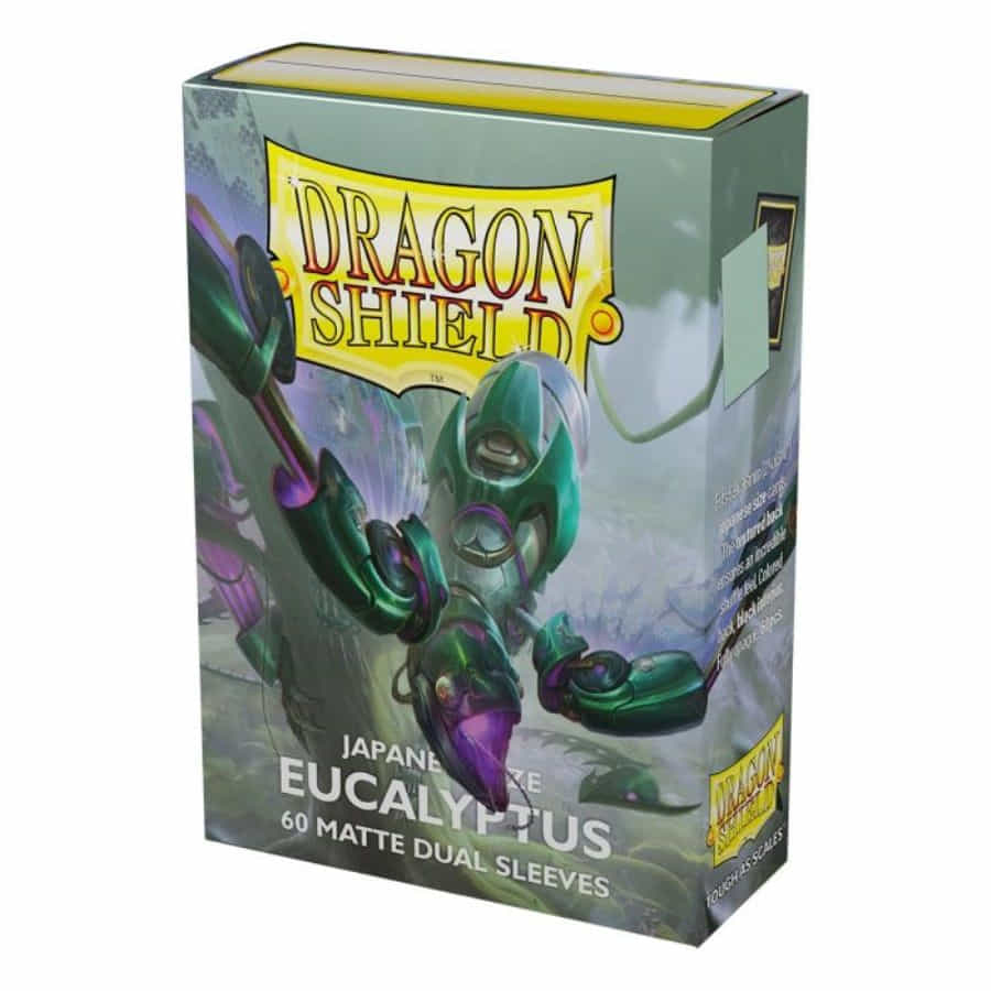 DRAGON SHIELDS: JAPANESE DUAL SLEEVES: MATTE EUCALYPTUS
