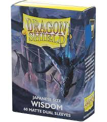 DRAGON SHIELD JAPANESE DUAL SLEEVES: MATTE DUAL WISDOM (BOX OF 60)