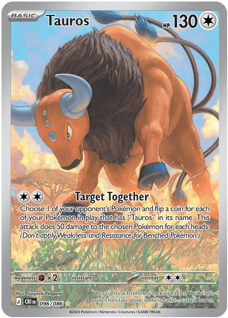 Pokemon: Tauros: #96
