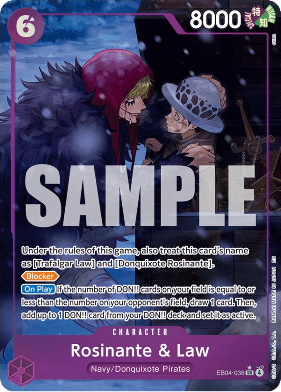 One Piece: Rosinante & Law: #EB04-038