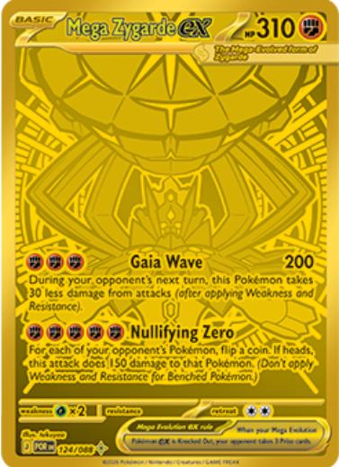 Pokemon: Mega Zygarde ex: #124