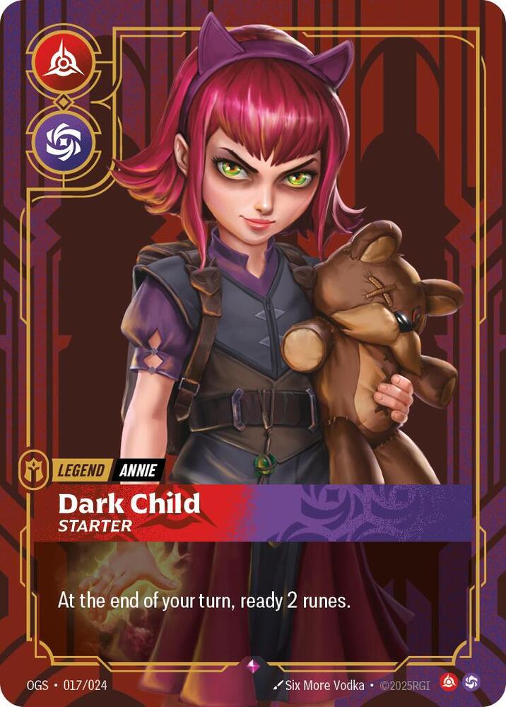 Riftbound: Annie Dark Child Starter: #17