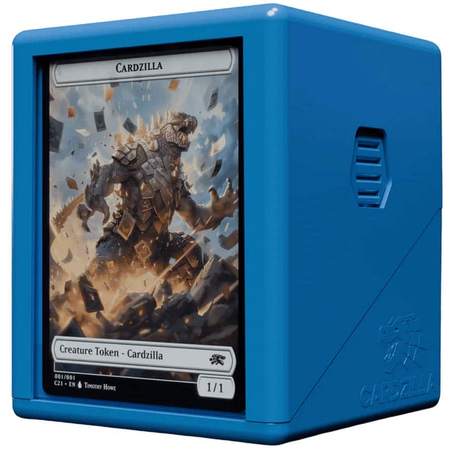 CARDZILLA: SHOWCASE 100 DECK BOX: BLUE