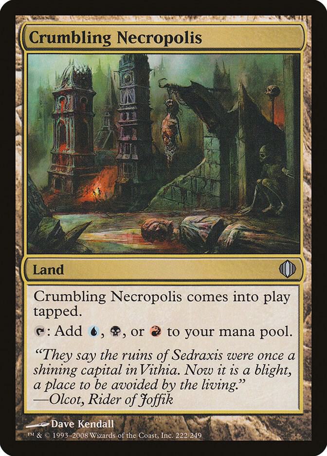 MTG: Crumbling Necropolis: #222