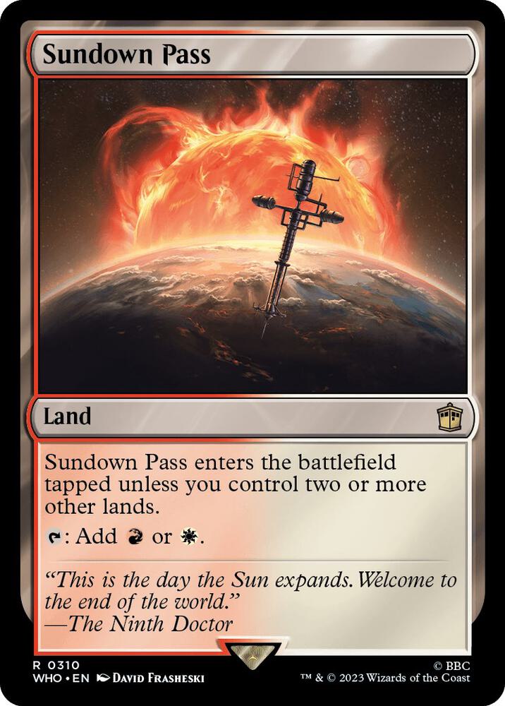 MTG: Sundown Pass: #310
