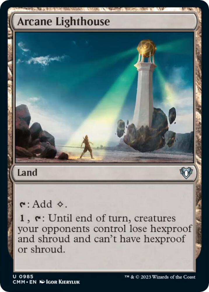 MTG: Arcane Lighthouse: #985