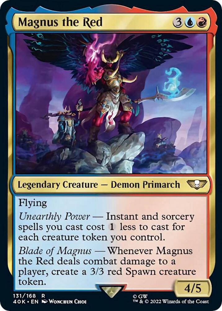 MTG: Magnus the Red: #131